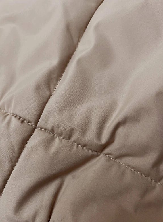 Przejściowa kurtka damska jasny beż (5M3175-62)