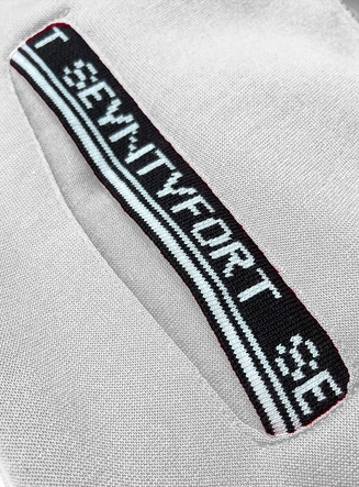 Rozpinana długa bluza damska LHD jasnoszara (AMG-173)