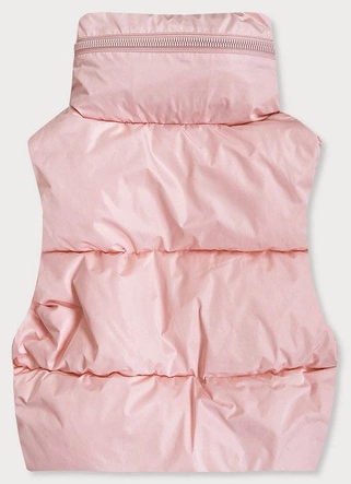 KRÓTKI BEZRĘKAWNIK DAMSKI RÓŻOWY (3360)