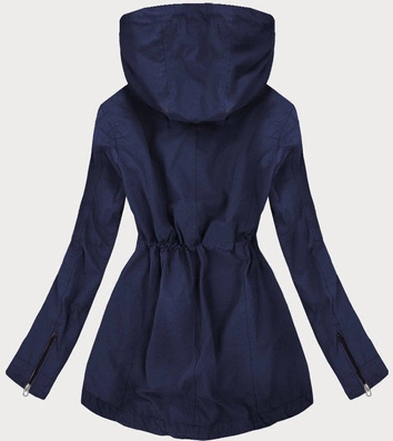 LEKKA KURTKA TYPU PARKA GRANATOWA (TLR201)