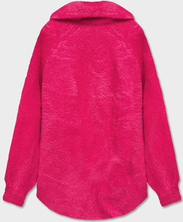 Krótka narzutka alpaka różowa (CJ65)