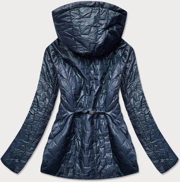 Damska kurtka pikowana granat (br0121)