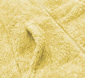 Pluszowa bluza melanż żółty (HH010-26)