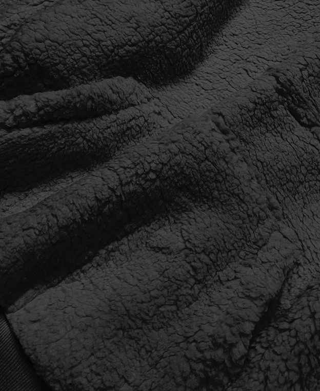 Ciepły komplet dresowy damski miś czarny (YP-1104)