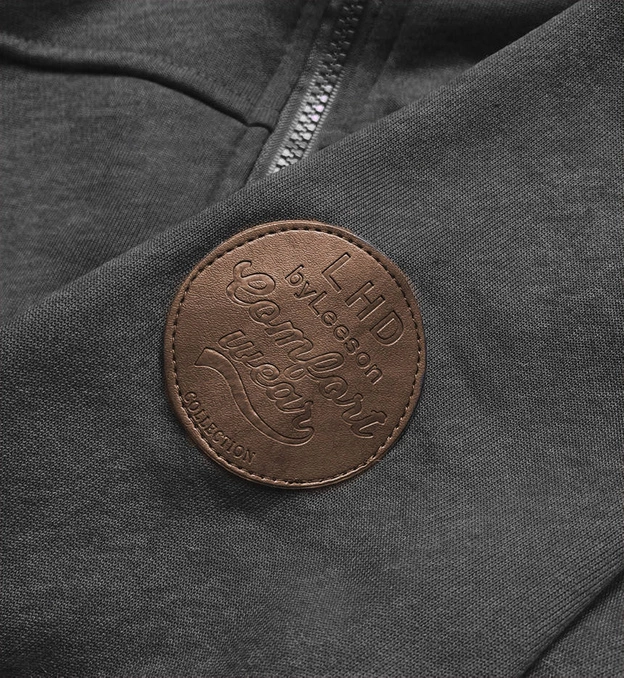 DŁUGA DAMSKA BLUZA ROZPINANA GRAFITOWA (AMG708)