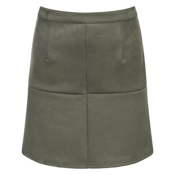 SPÓDNICA Z PRZESZYCIAMI KHAKI (SP7)