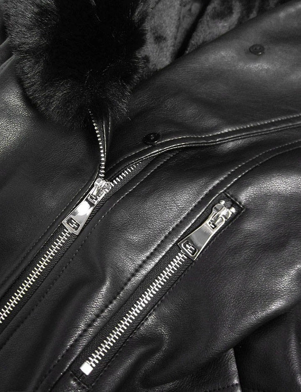 RAMONESKA Z ODPINANYM FUTERKIEM CZARNA (5523BIG)