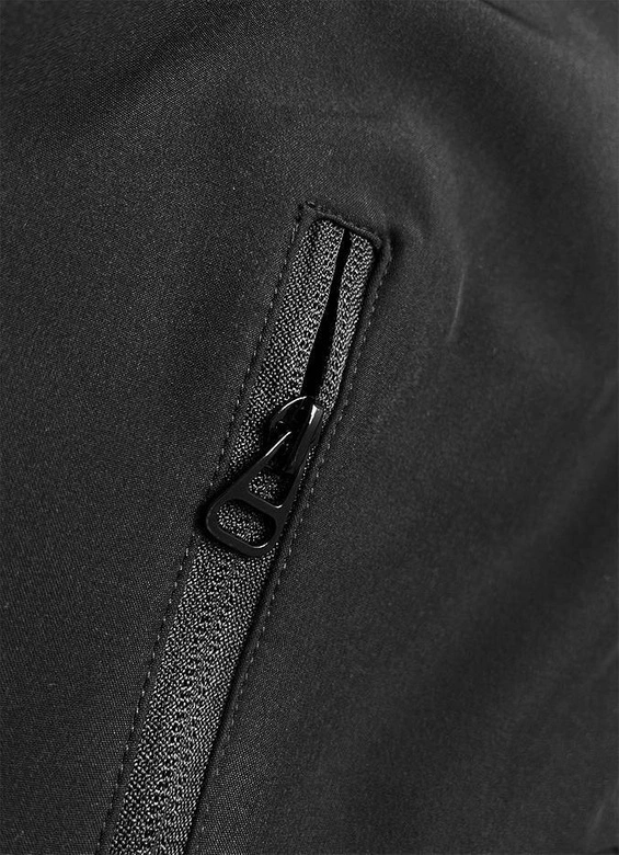 Męska kurtka sportowa typu softshell czarna (HM187-1)