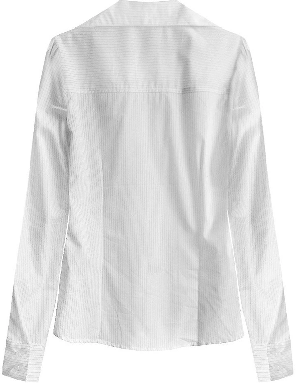 KLASYCZNA KOSZULA BIAŁO-CZARNA (X1135X)