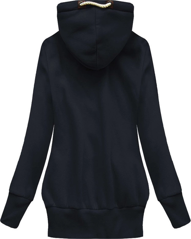 BLUZA Z KOLOROWĄ APLIKACJĄ GRANATOWA 2 (1917)