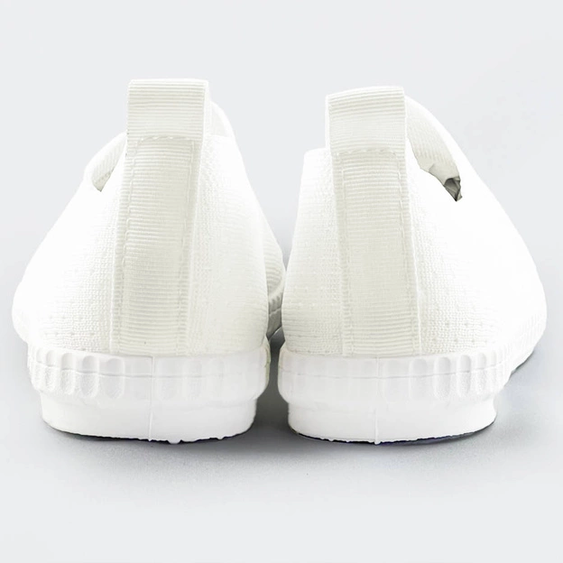 Ażurowe tenisówki białe (xa105)