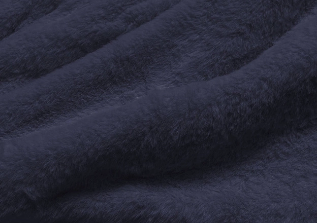 Ciepła kurtka zimowa damska granatowa (w629big)