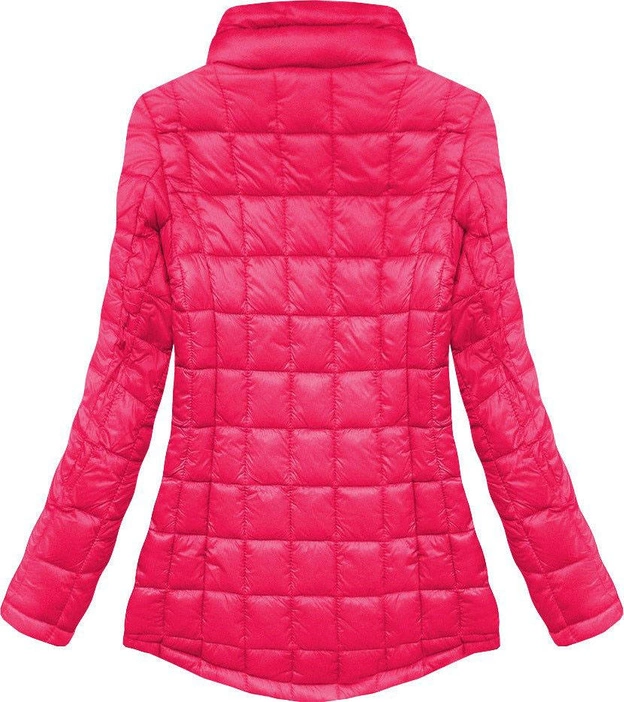 Dwustronna kurtka przejściowa granatowo-amarantowa (7699)