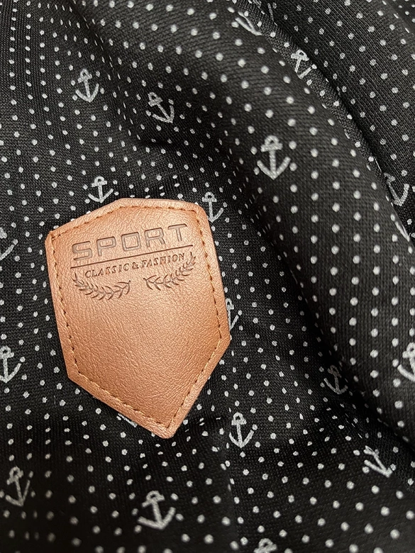 Rozpinana bluza damska ze ściągaczami czarna (2306)