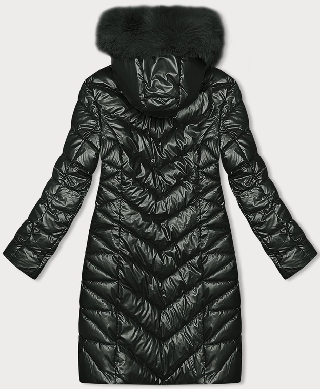 Pikowana zimowa kurtka damska J Style army (16M9100-136)