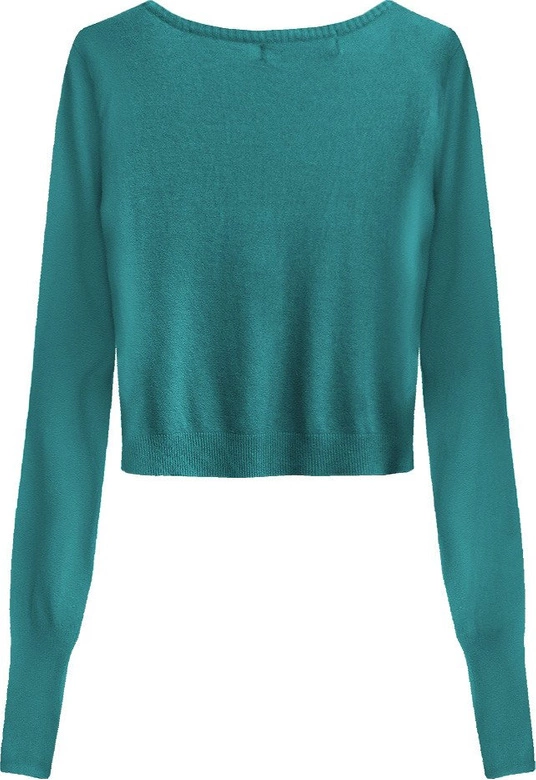 KRÓTKI ZDOBIONY SWETEREK MORSKI (1550/1)