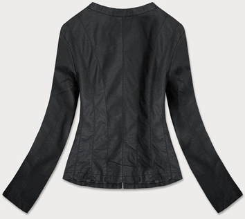 MATOWA RAMONESKA Z EKOSKÓRY CZARNA (TD8116)