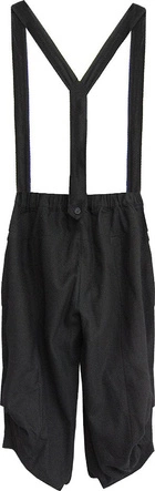 SPODNIE Z SZELKAMI CZARNE (X1105X)