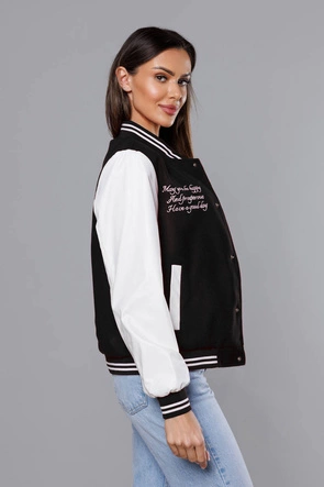 Kurtka damska bomber czarna (16M9067-392)