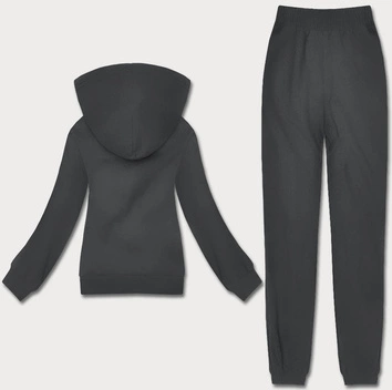 Polarowy dres damski grafitowy (ZCH2212)