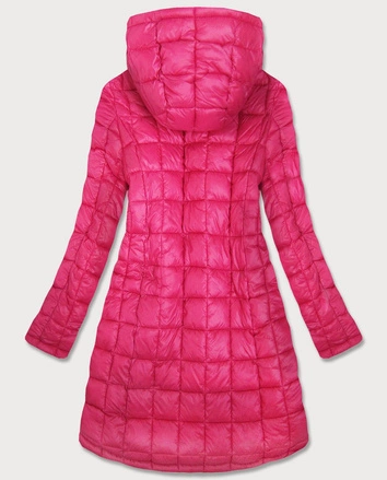 Dwustronna kurtka przejściowa grafitowo-amarantowa (7700)