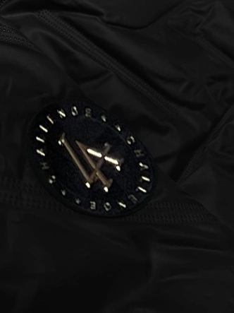 Cienka kurtka damska ze stójką S'West czarna (B8363-1)