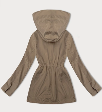 Cienka kurtka z ozdobną podszewką J Style beżowa (16M9252-62)