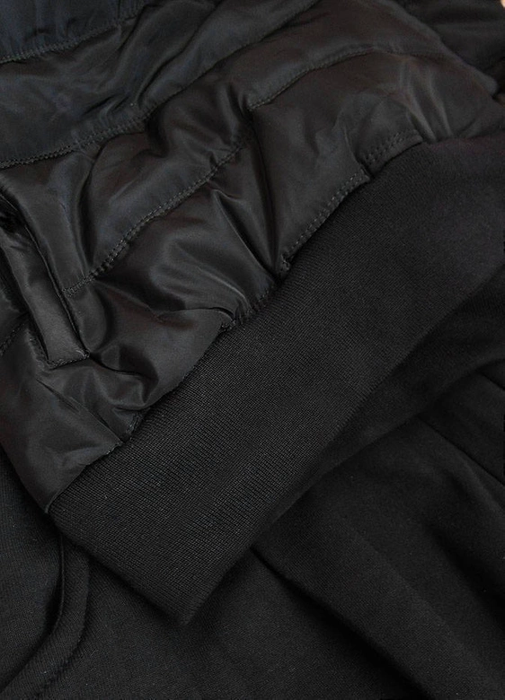 KOMPLET SPORTOWY DAMSKI CZARNO-GRAFITOWY (AMG580/1)