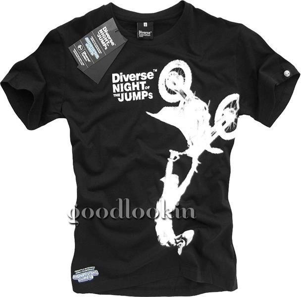T-SHIRT DIVERSE CZARNY (ATLANTA NOTJ 03)