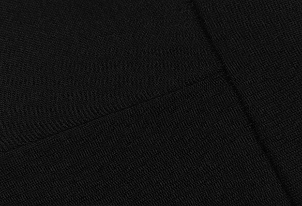 Bawełniane legginsy rybaczki czarne (YW01045-a1)