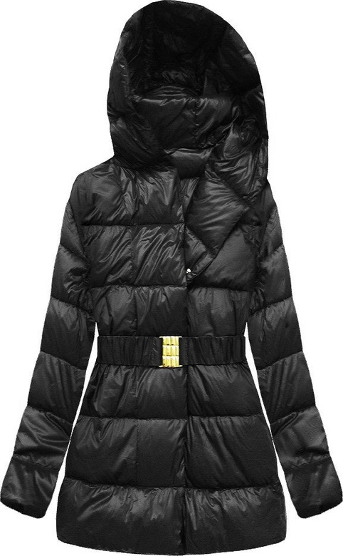 PIKOWANA KURTKA Z PUCHEM NATURALNYM (YZ11045)