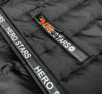 Sportowa kurtka męska czarny-grafit (8M903-392)