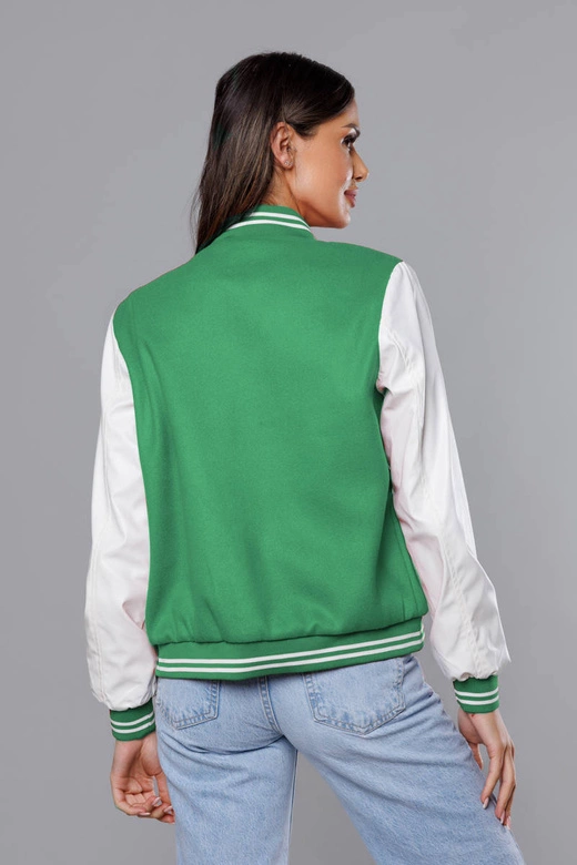 Kurtka damska bomber zielona (16M9067-236)