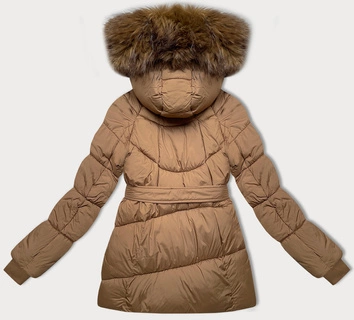 Przejściowa kurtka damska bombka J Style camel (5M3238-62)