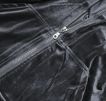 Komplet bluza + legginsy stalowy (YP-9968)