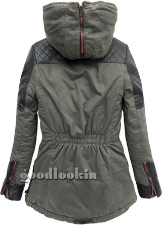 PARKA ZIMOWA GO-START KHAKI (CK262)