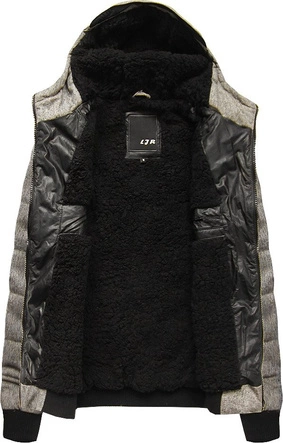 KURTKA ZIMOWA NA MISIU BRĄZOWA (1030-1)