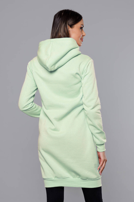 Długa bluza dresowa pistacjowa (YS10005-39)