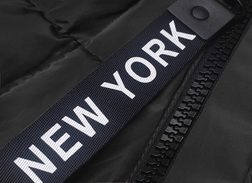 PIKOWANY BEZRĘKAWNIK DAMSKI CZARNY (B8135-1)