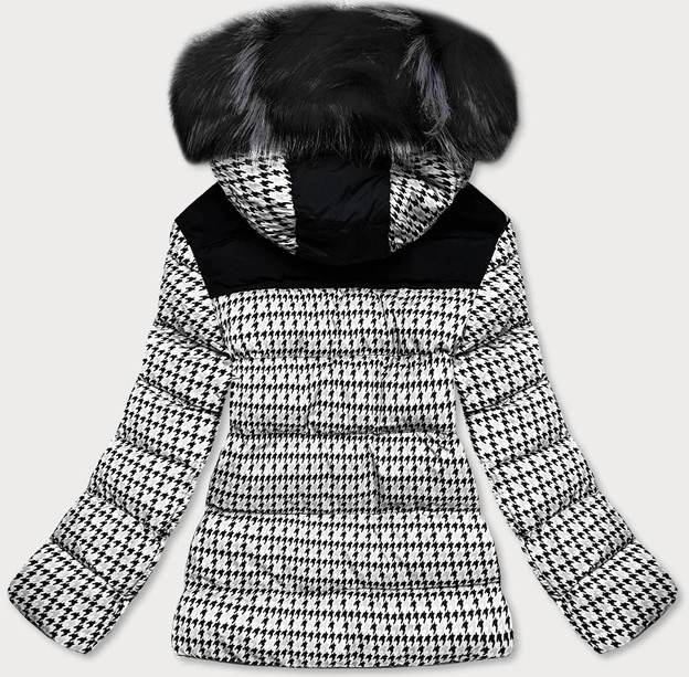 Sportowa kurtka przejściowa damska biała (xw806)