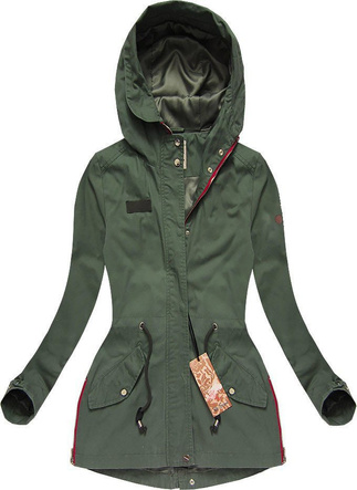 BAWEŁNIANA PARKA KHAKI (21722)