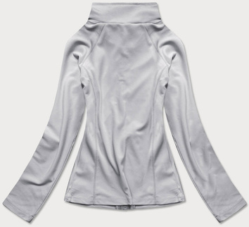 Dopasowana bluza damska szara (hd154-03)