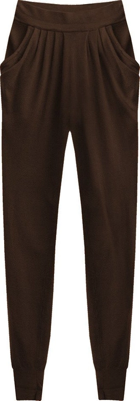 SPODNIE DRESOWE BRĄZOWE (1552)