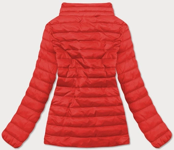 Lekka pikowana kurtka damska czerwona (20311-270)