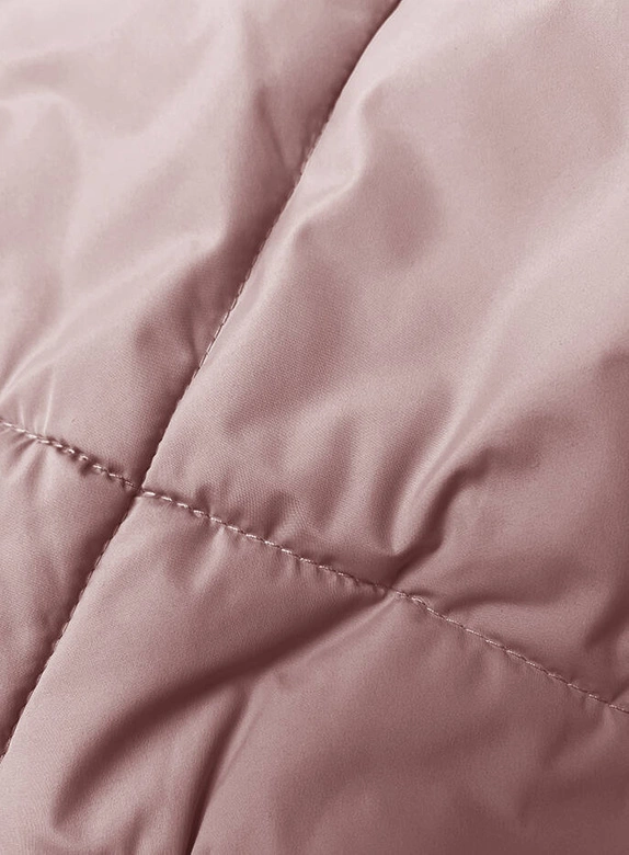 Przejściowa kurtka damska różowa (5M3175-46)