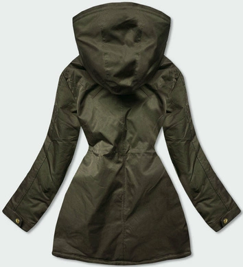 DWUSTRONNA PARKA Z KAPTUREM ARMY (B2634)