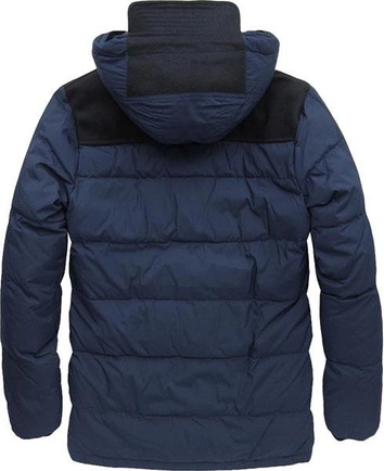 KURTKA ZIMOWA Z FILCEM GRANATOWA (091LJ)