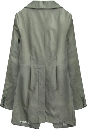 ROZKLOSZOWANY PŁASZCZYK KHAKI (94214)
