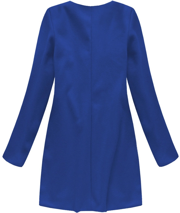 MINIMALISTYCZNY PŁASZCZ CHABROWY (172/1ART)