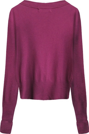 SWETEREK KOPERTOWY BURGUDNOWY (X1117X)